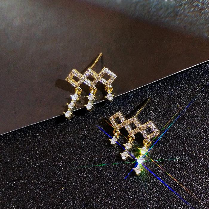 Earrings Exquisite Small Earrings, Women S Stud Earrings, Fringed Earclips, Earrings Without Piercings.