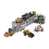 7 In 1 Transport Truck Toy Alloy Pull Back Function Carrier Truck Model Toy with 6 Small