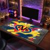 Villarreal FC Theme Pattern Mouse Pad, Soccer Logo Design XXL Gaming Desk Mat Non-Slip Computer Mouse Pad