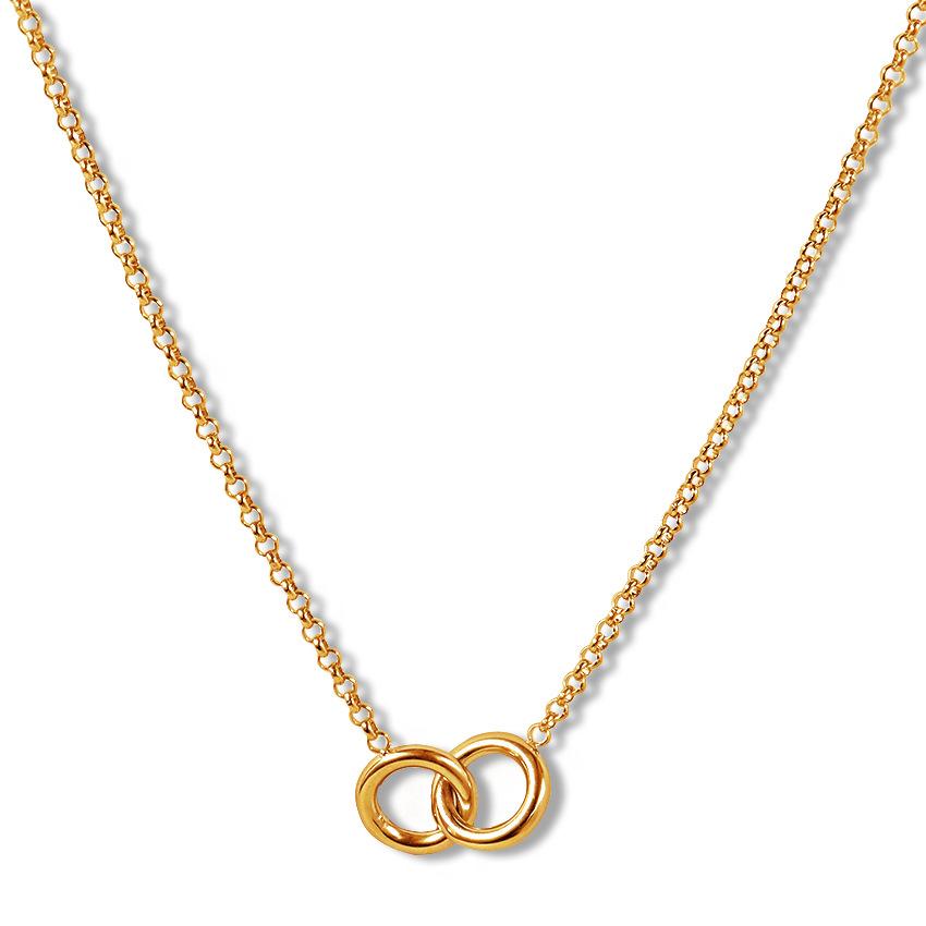 French Gypsy Light Luxury Premium Temperament Necklace Female Clavicle Chain Stainless Steel Necklace