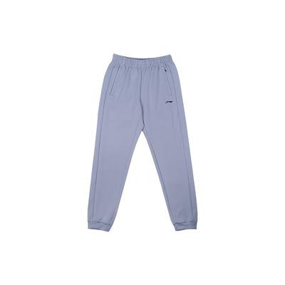 Li Ning Sports Life Solid Color Running Knitted Pants Men Pants Slate-Gray AKLS865-2