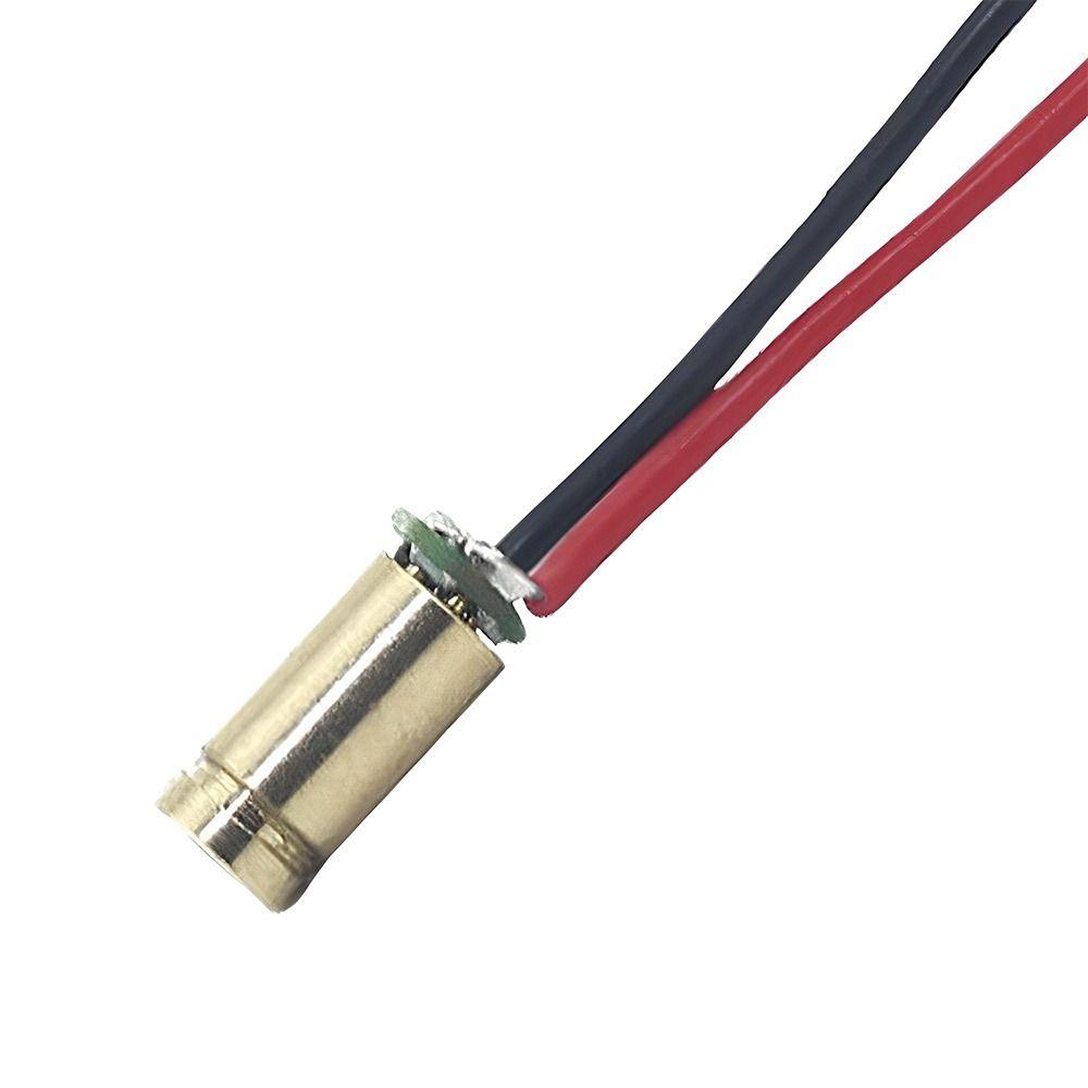 1pc High Quality 6V Copper Head Adjustable Lasers Dot Diode Module 4mm Laser Diodes 650nm5mw