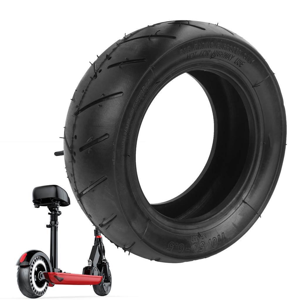 110/50?6.5 Small Scooter Tire Tubeless Tyre Replacement for 47?49CC Mini Motorcycle