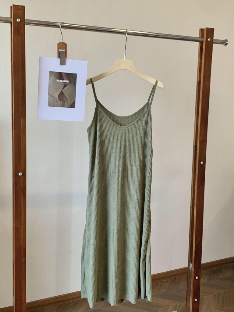 Women's Sleeveless Summer Tank Dress - Loose, Slimming, Large Size Base Layer
