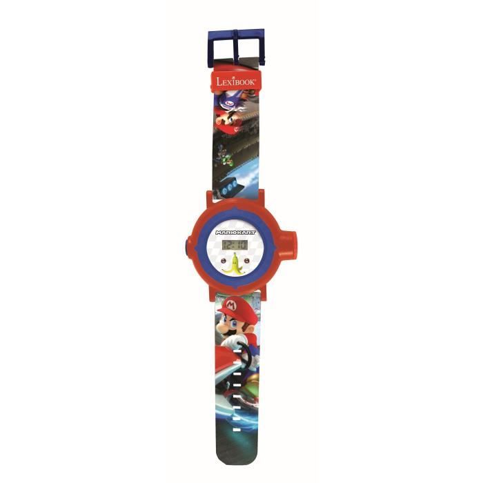 Mario Kart Projection Digital Watch - LEXIBOOK - 20 Images To Project