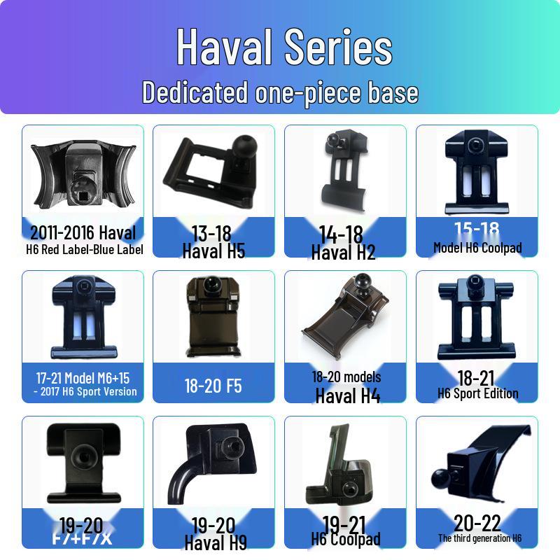Haval Third Gen H6 Big Dog H5 Red Hare M6 PLUS First Love H9 Car Phone Mount