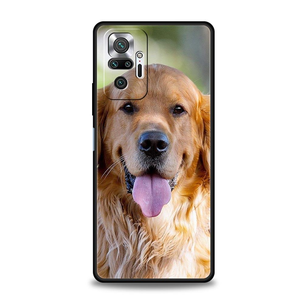 Labrador Golden Retriever Dog Phone Case For Xiaomi Redmi Note 14 13 12 5G 9S 9 10 11 Pro Plus 9T 14C 13C 12C 10C 9C 9A Cover