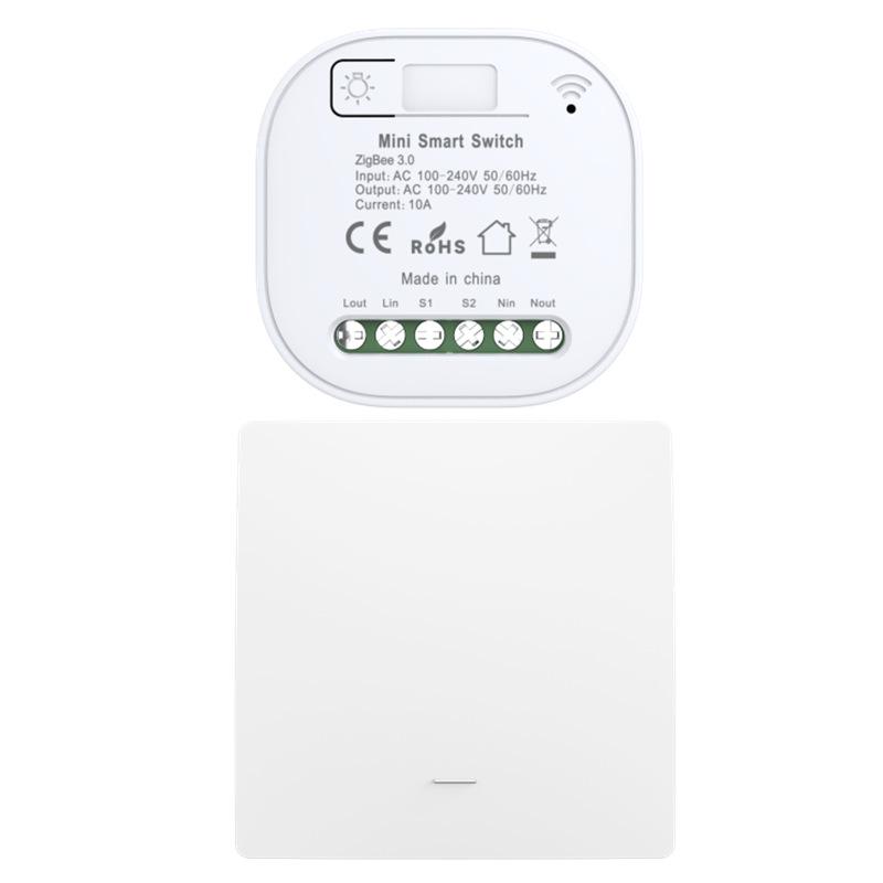 Graffiti Zigbee WiFi Switch with Self-Powered Panel – TUYA and Voice-Compatible