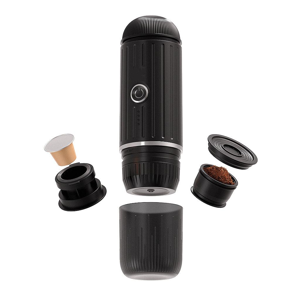 Wireless Portable Espresso Maker - Electric & Capsule Compatible for Outdoor & Car Use