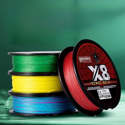 PE Line 100 Meters Main Fishing Line 4 Braids 8 Braided Dali Horse Braided Line Anti-biting Sea Fishing Fishing Line