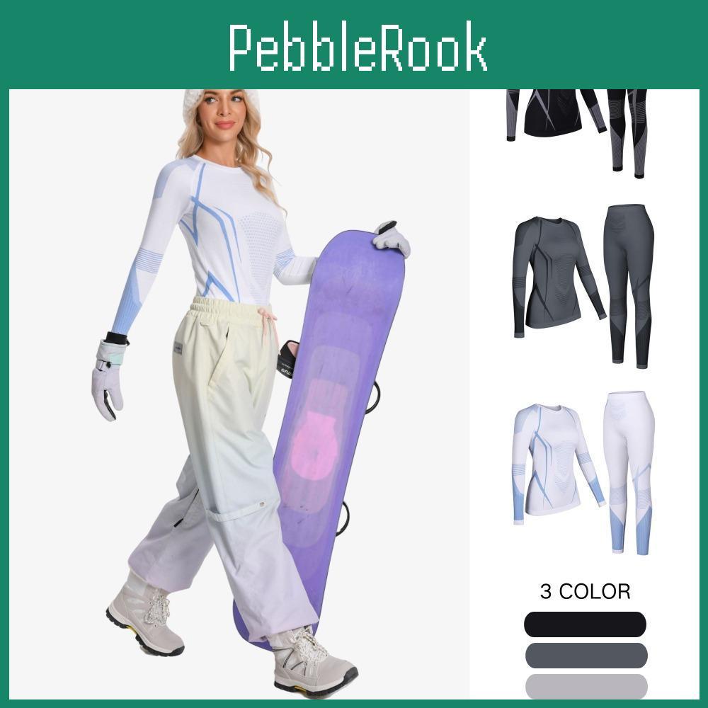 2 Thermal Piece Underwear Charmleaks Set For Women Ski Base Layer For Cold Weather Thermal Long John