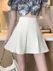 2026 Spring/Autumn Net Celebrity Women's High-Waisted A-Line Slim Short Skirt - Fluffy & Anti-Exposure