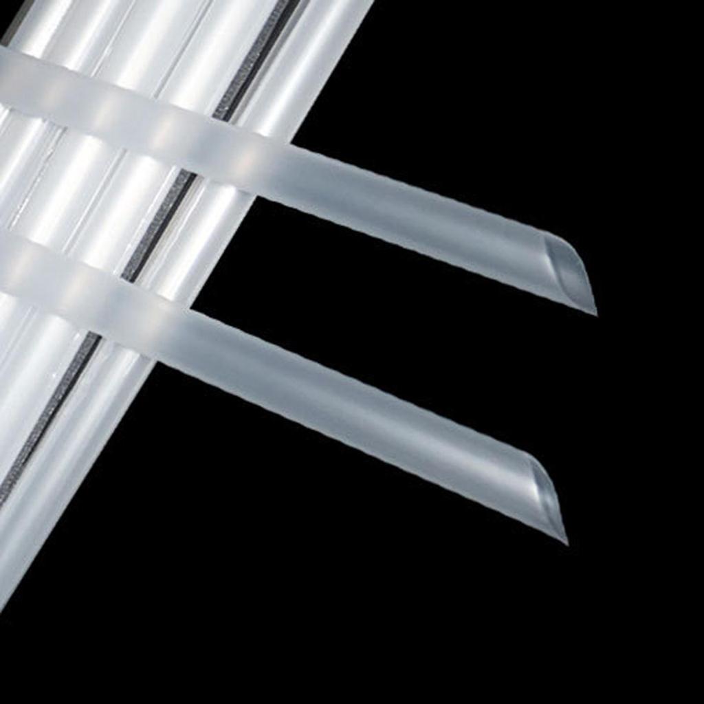 100 Pieces Drinking Straws Party Supplies Clear for Milk Juice Coffee