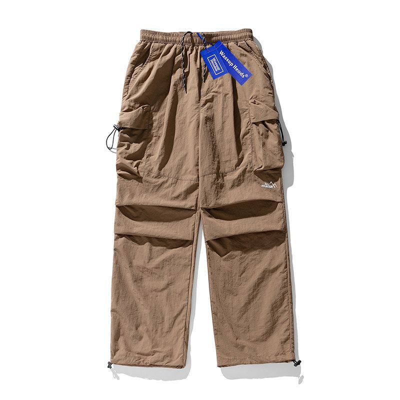 Wassup Outdoor Waterproof Functional Cargo Pants Unisex Wear Spring/Summer Loose All-Match Adjustable Leg Shaping Pants Sports