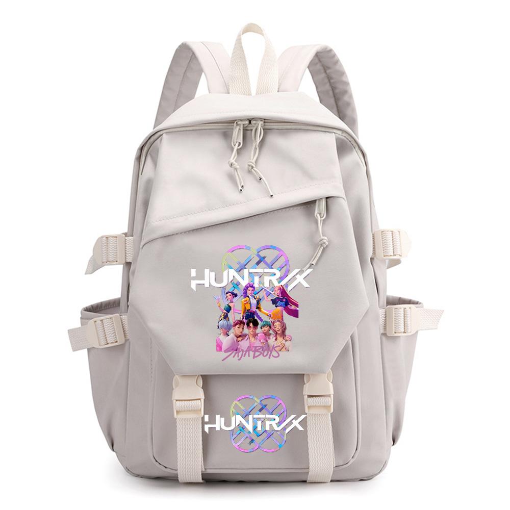Anime Kpop Dämonenjäger Bedruckter Rucksack für Teenager Junge Mädchen Schulanfang Schultasche Kinder Student Buchrucksack Frauen Reisetasche Kindergeschenk Mochila