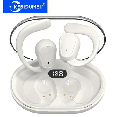 Bluetooth 5.3 Headphones Wireless Sports Headsets Ear Hook Earphones Waterproof HiFi Stereo Noise Reduction Earbuds for Smartphones