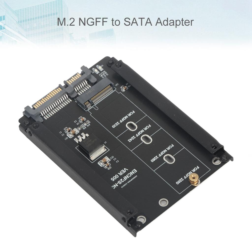 High Performance 22pin M.2 NGFF to SATA Adapter Plug and Play M.2 to SATA B Key
