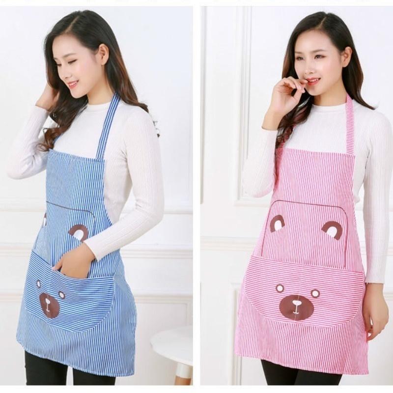 Küchenschürzen Mode Unisex Damen Herren Schürzen Gewerblich Restaurant Zuhause Latz
