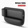 Organizador de preenchimento de lacunas de assento de carro com suporte de copo para carregamento universal para console de carro