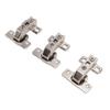 3Pcs Folding Hinges Zinc Alloy 180 Degree Integral Short Arm Hinge Set Hardware for Cabinet