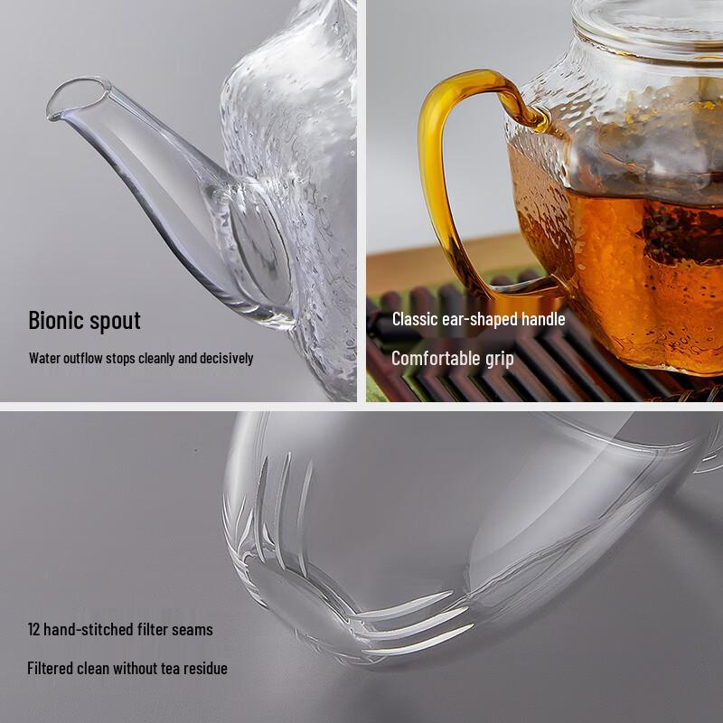 Yaji Heat-Resistant Glass Teapot Collection