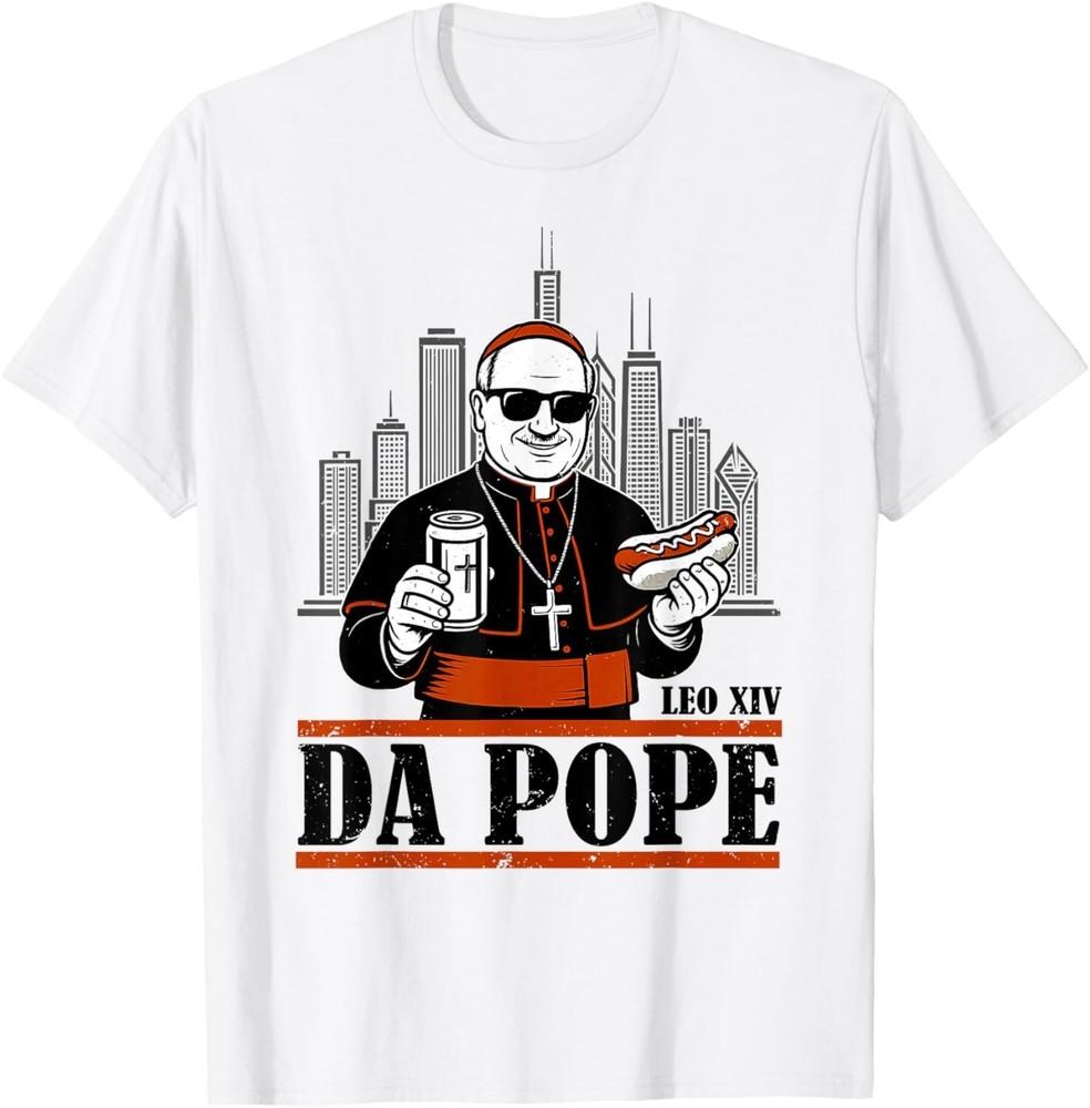 

Da Pope From America Chicago Pope Leo XIV Provost Unisex T-Shirt M