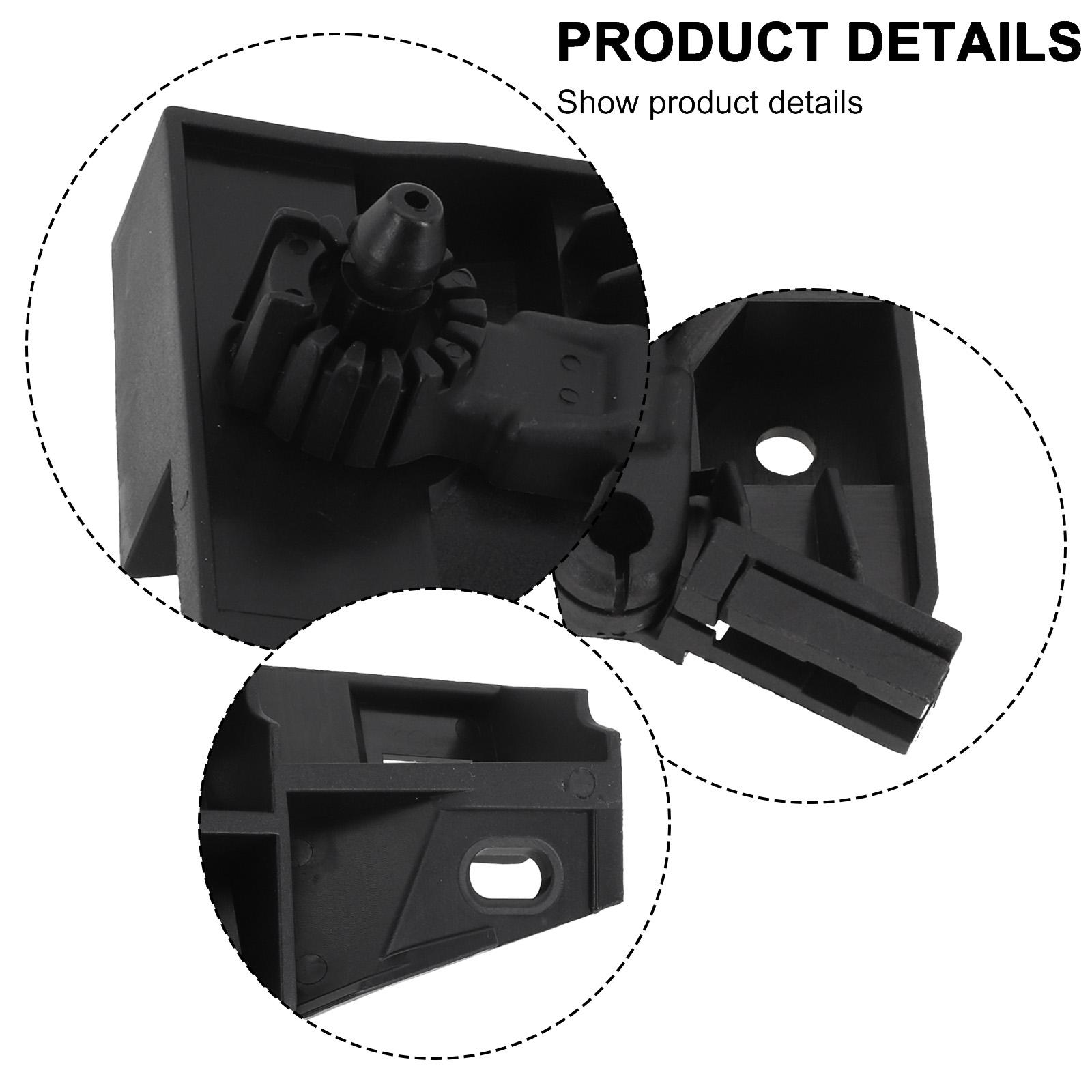 Hood Handle Bracket Hood Release Grip Black Plastic