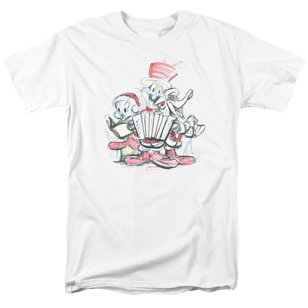 Looney Tunes  Holiday Sketch  T-Shirt - to 5X S