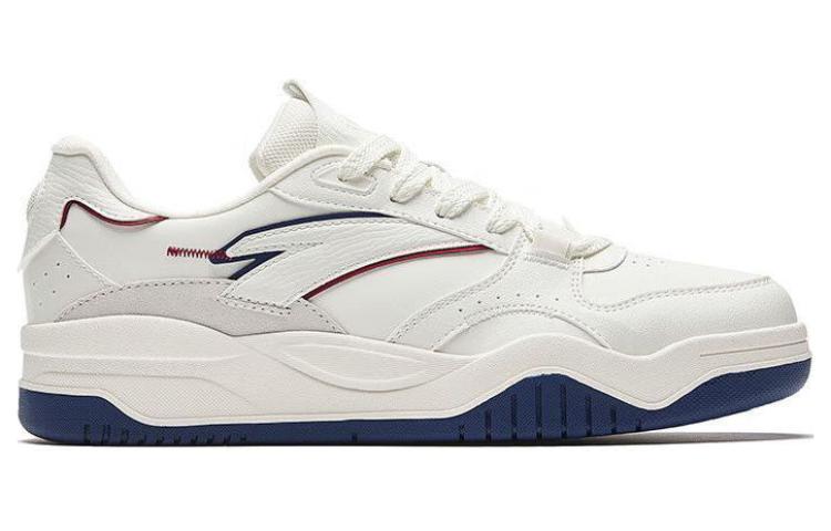 Women's Sneakers Anta Wave Shoe Synthetic Leather Lightweight Height Increasing Abrasion Resistant Cushioning