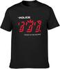 Short T Shirt The Police Ghost In The Machine Album Record Covert Black