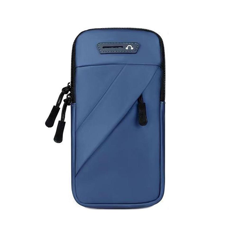 

Arm-style Running Phone Bag Portable Fitness Wrist Bags New Outdoor Gear Bag синий