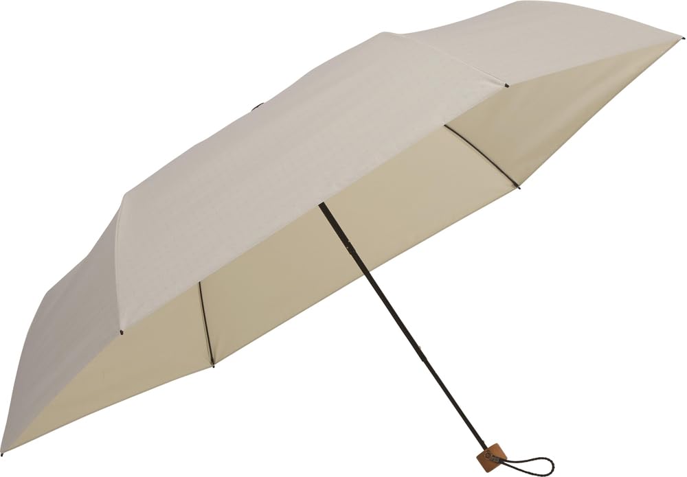 Mabu Folding UV Sun 6 Natural Rain Japanese For For Unisex Umbrella Umbrella, Protection, Umbrella/Rain Umbrella, 60cm, Ribs, "Edo" Design, Color,