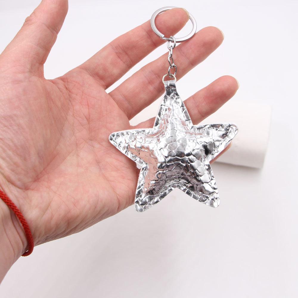 Miu Series Lanyard with Sparkly Silver Star Pendant for Accessories & Bags