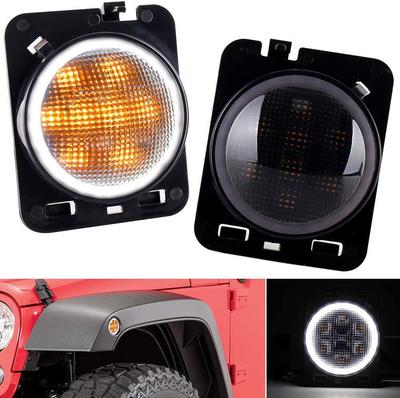LED Autolichter für 07-17 JEEP Wrangler: Seiten-Tagfahrlicht & Radlaufblenden