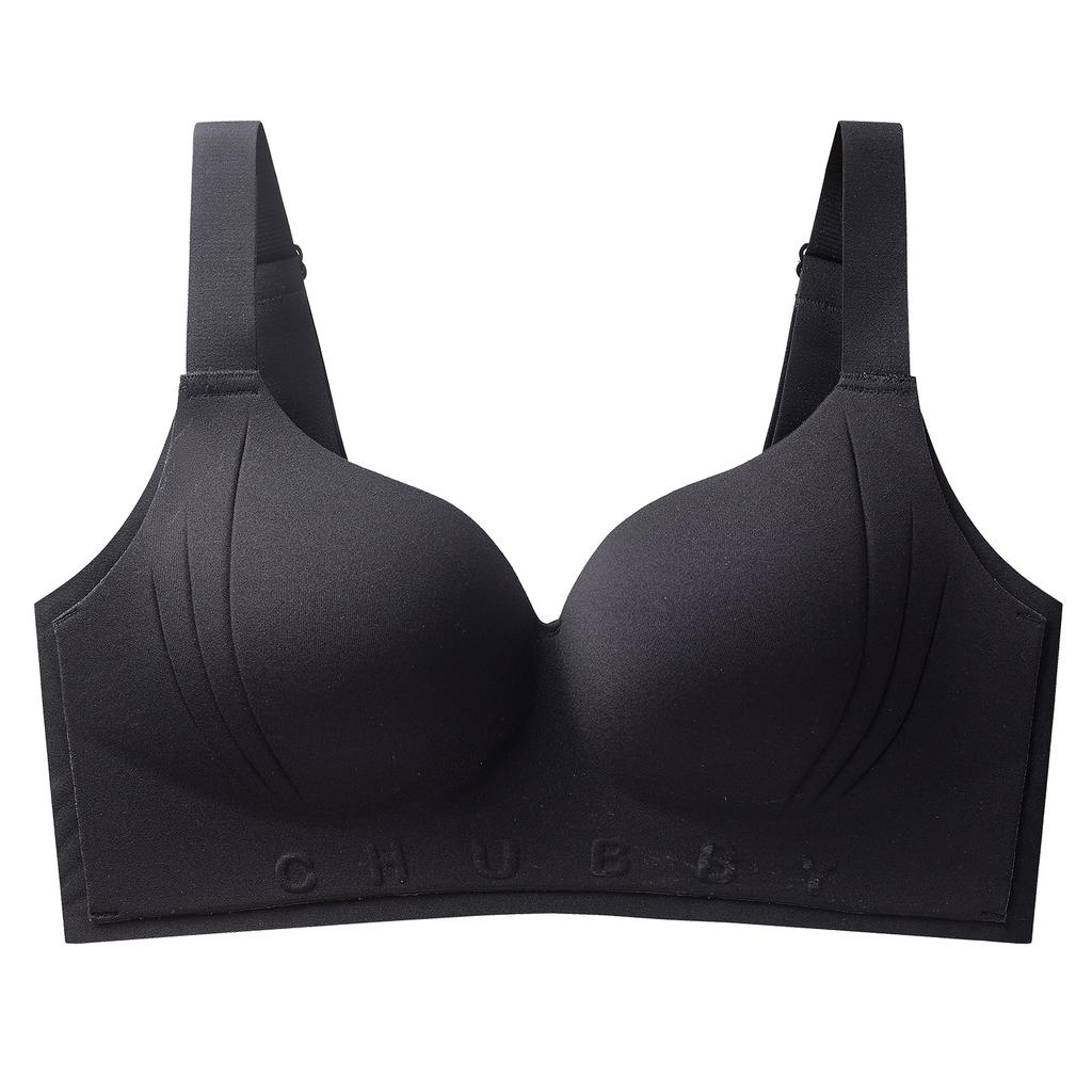 Full Cup Plus Size Bra for Women No Steel Rims Smooth Surface Bra for Women No Scars Gathered Bra Push Up Bra