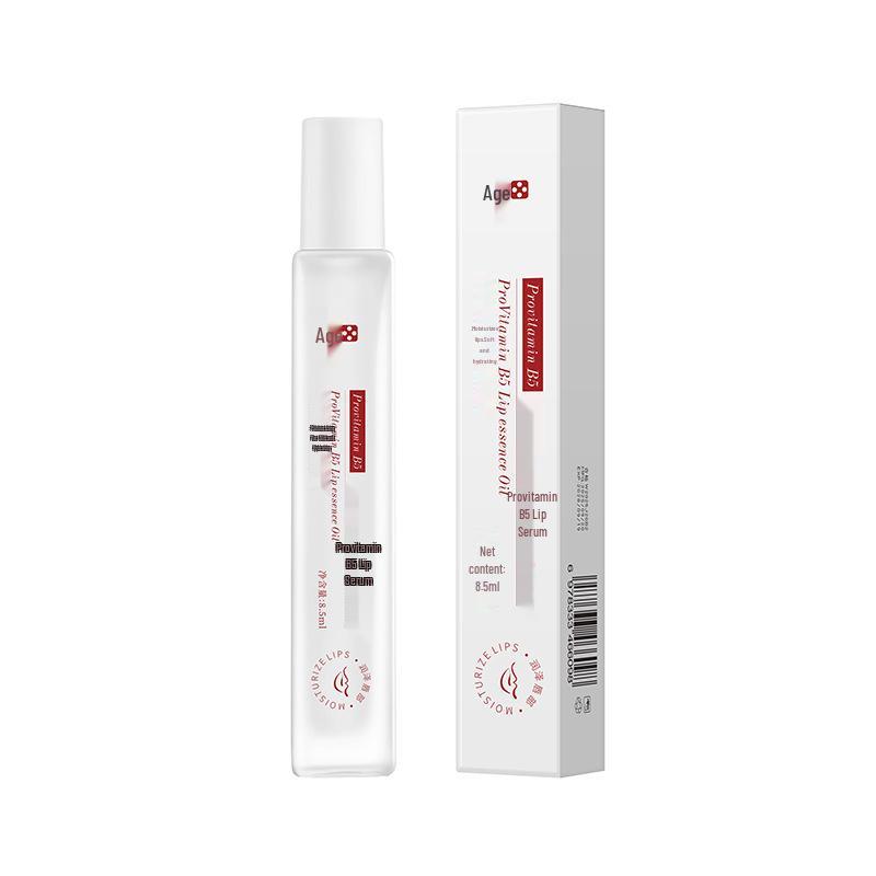 Qingling Vitamin B5 High Hydration Lip Serum: Anti-Cracking, Exfoliates, Fades Lip Lines, Unisex Lip Care Oil