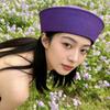 New Cotton Sailor Hat Solid Color Soft Marine Cap Brimless Sailor Costume Hat Party
