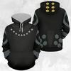 Autumn 3D Printed Hoodies Fashionable Casual Sports Long Sleeved Women's Hooded Sweatshirts for Daily Outfits
