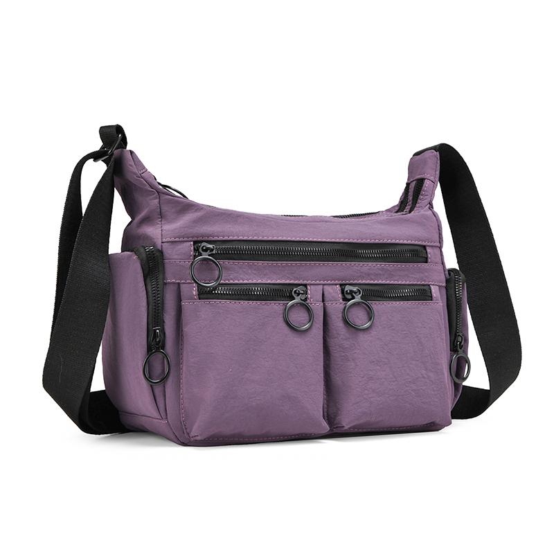 Borsa da donna in nylon impermeabile Borsa a tracolla da donna Borsa a tracolla grande capacità Borsa a tracolla da viaggio Borse a mano casual Alta qualità