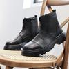 Men's Casual Party Prom Dress Chelsea Boots Designer Soft Leather Shoes Cowboy Spring Autumn Boot Handsome Platform Ankle Botas