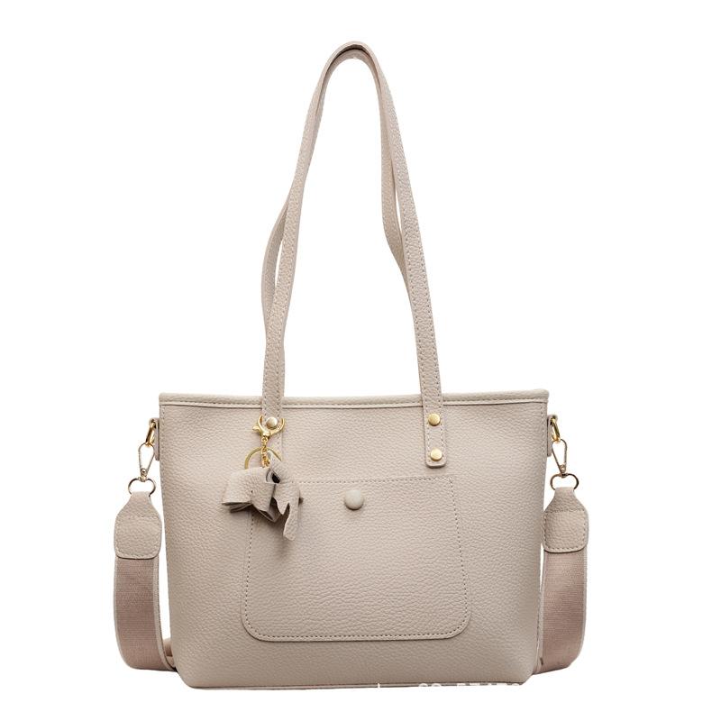 Commuter versatile large-capacity portable underarm bag women's new retro fashion tote bag shoulder messenger bag