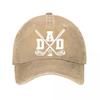 Dad Golf Snapback Hat  New Vintage Washed Cotton Baseball Cap Parent Kids Sun Hats