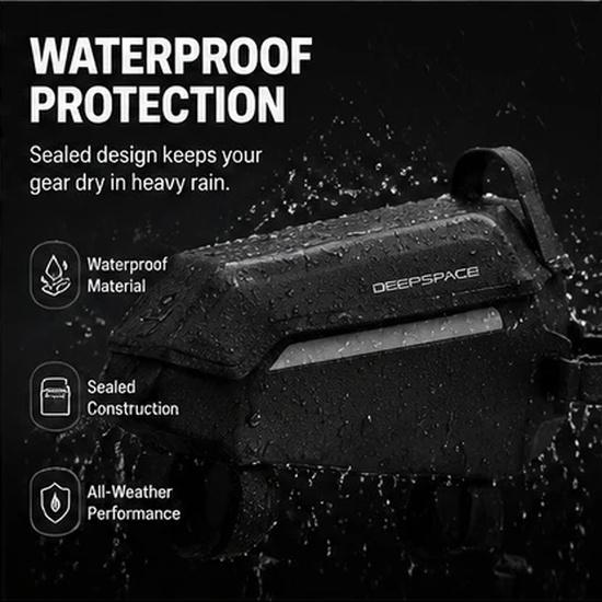 Bolt-on Gravel Bike Bag Bicycle Front Frame Bag Fully Waterproof Road Bike Top Tube Bag Cycling Accessories
