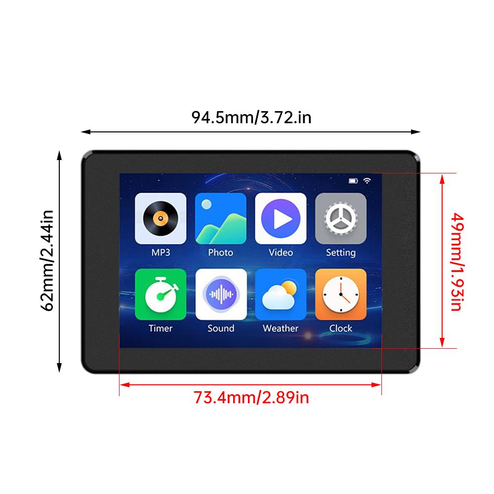 ESP32-S3 3.5-inch Capacitive Touch IPS Module Wifi BT Development Board Touch Screen And Black Casing