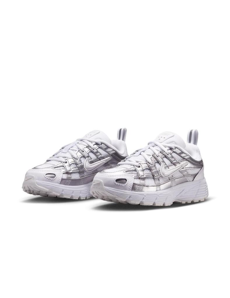 Nike P-6000 sneakers breathable reflective details White/Silver