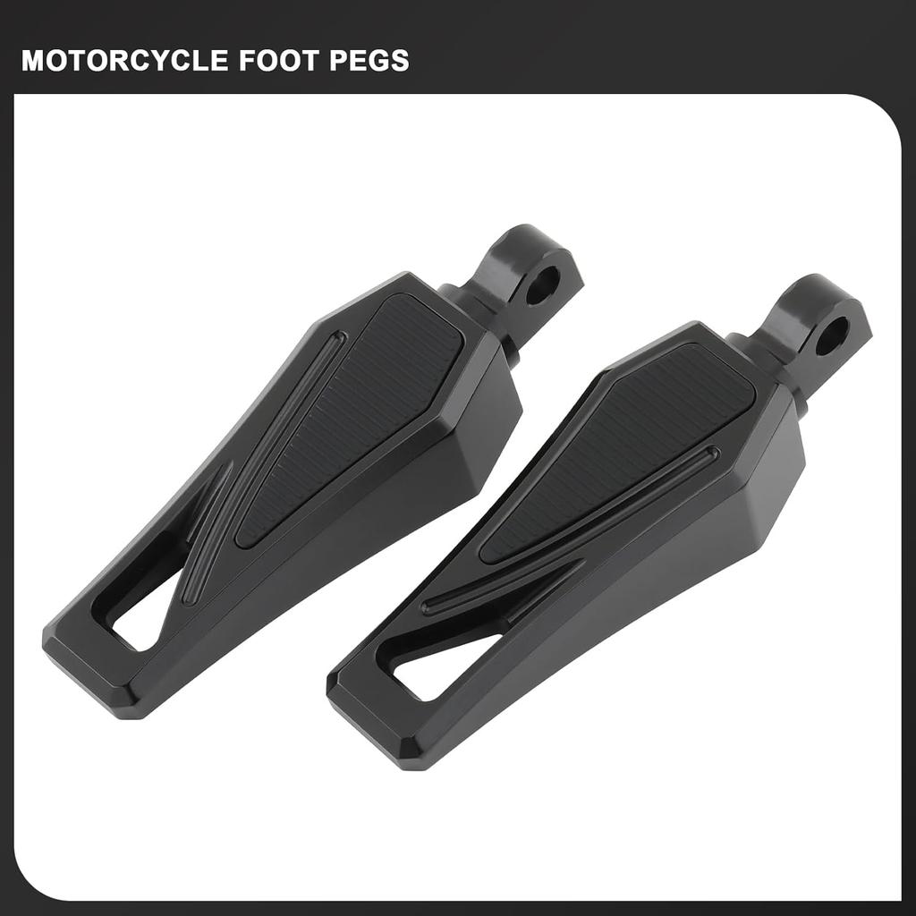 Motorcycle Foot Pegs Phantom Male Mount Footrest Pedals for Harley Sportster 883 Dyna Street Bob Fatbob Touring Road Glide Street Glides Fat Boy