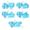 Valentine's Day Series Earring Silicone Mold Suitable for Epoxy Resin Diy Craft Earrings Pendant Earrings Jewelry Making