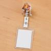Cute Badge Reel Nurse Reel, Funny Retractable Glitter Acrylic Name Tag Holder with Decorative Clip, Sparkly ID Card for Teachers Student Staffs