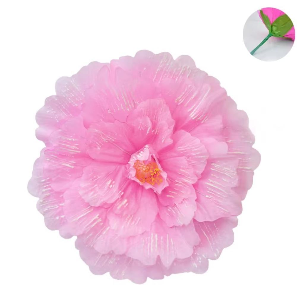 Große künstliche Blumen mit Stiel Blumenhalter Pfingstrosenblumen Fest Feier Hochzeits-Hintergrund Tanzaufführung