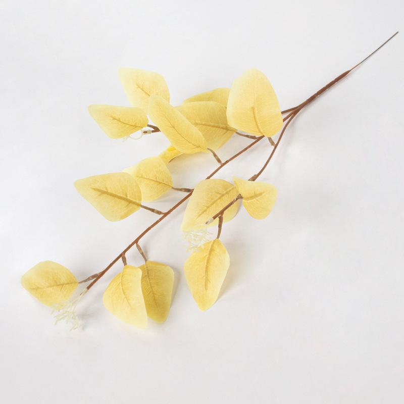 3 Forks with Fruit Eucalyptus Leaves, Green Plants, Eucalyptus Apple Leaves, Wedding Flowers, Leaf Materials, Home Decoration Ornaments